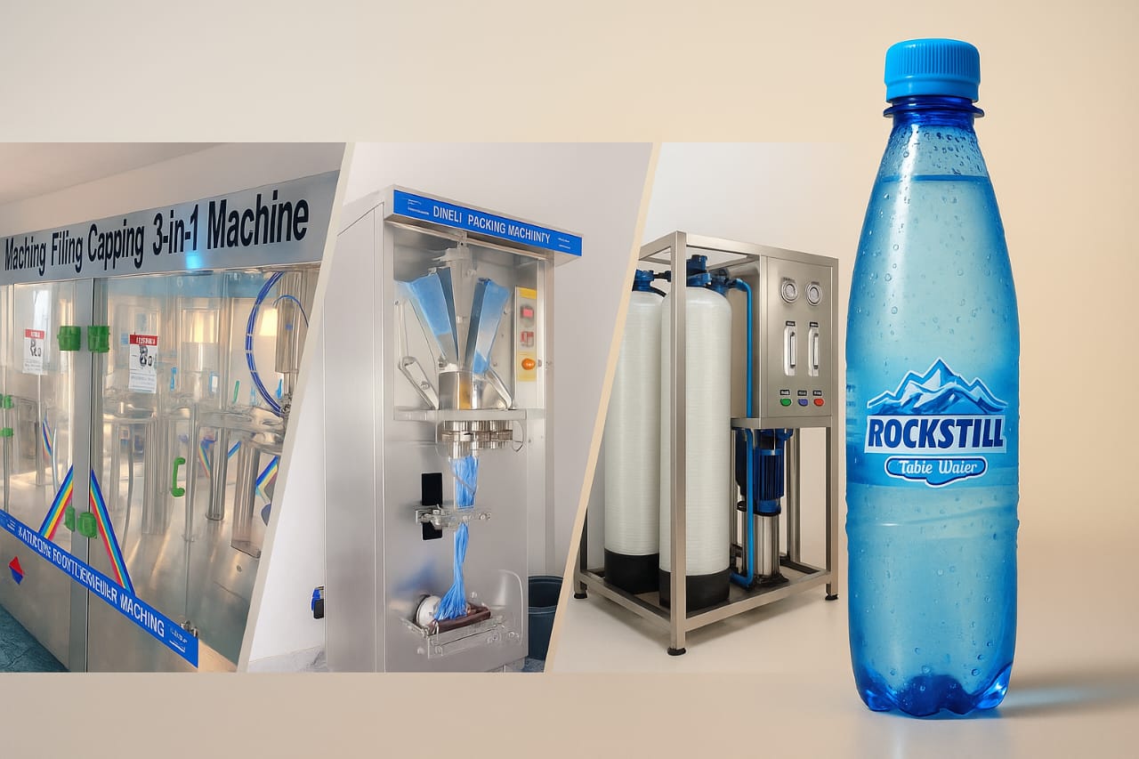 Rockstill table water photo